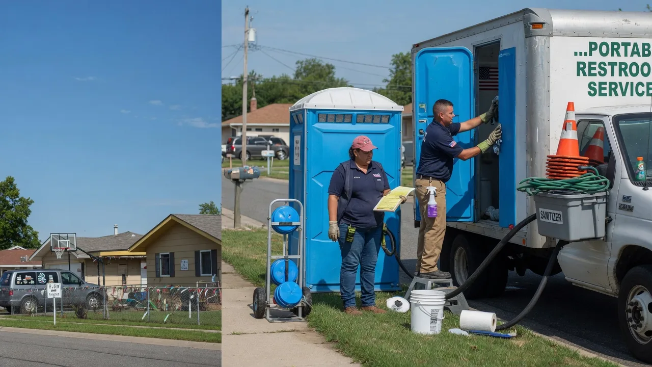 Portable Toilet Rental in Roseville, MI near me